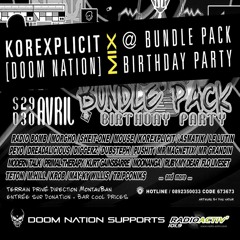 KoreXpliCiT [DOOM NATION] Mix @ Bundle Pack Birthday Party