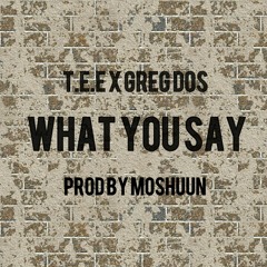 What You Say Ft Greg Dos (Prod By Moshuun)