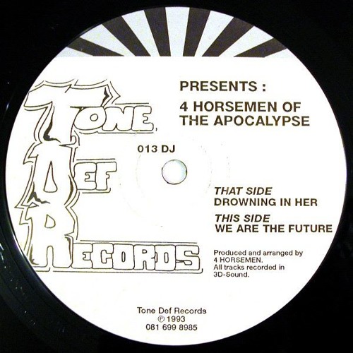 4 Horsemen Of The Apocalypse - Drowning In Her (Original 1993 12" mix)