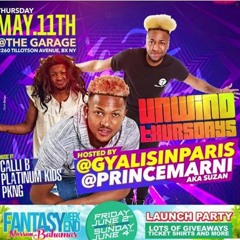 UNWIND THURDAYS MARKUS WANTED & BLAKOUT PKNG DANCEHALL JUGGLING MIX 2017
