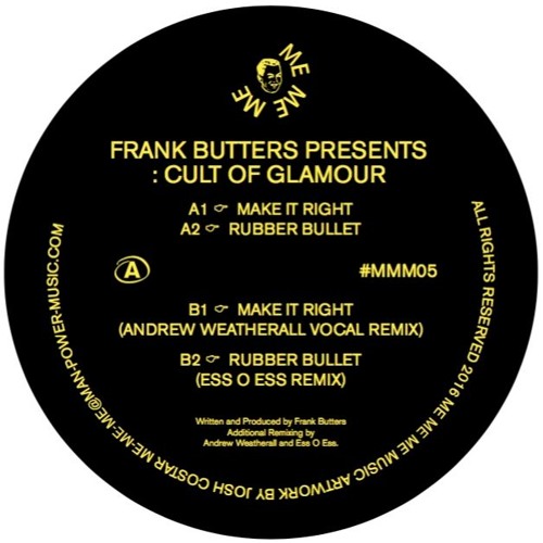 Frank Butters presents: Cult of Glamour - Make It Right (Original)(MMM#05)