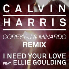 Calvin Harris - I Need Your Love ft. Ellie Goulding (Minardo&Coreyy-J Remix) FREE DL