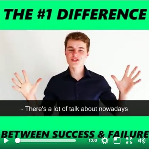 The #1 Biggest Differenciator Between Success & Failure At Anything