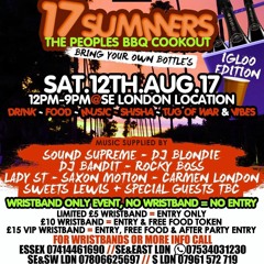 17 Summers The Peoples BBQ Cookout HIP-HOP,RnB & TRAP PROMO MIX 1.0