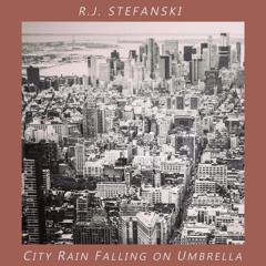 City Rain Falling on Umbrella (Relaxing Nature Sounds) [Field Recordings of NYC]