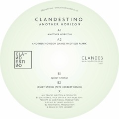 PREMIERE: Clandestino - Quiet Storm [Clandestino]