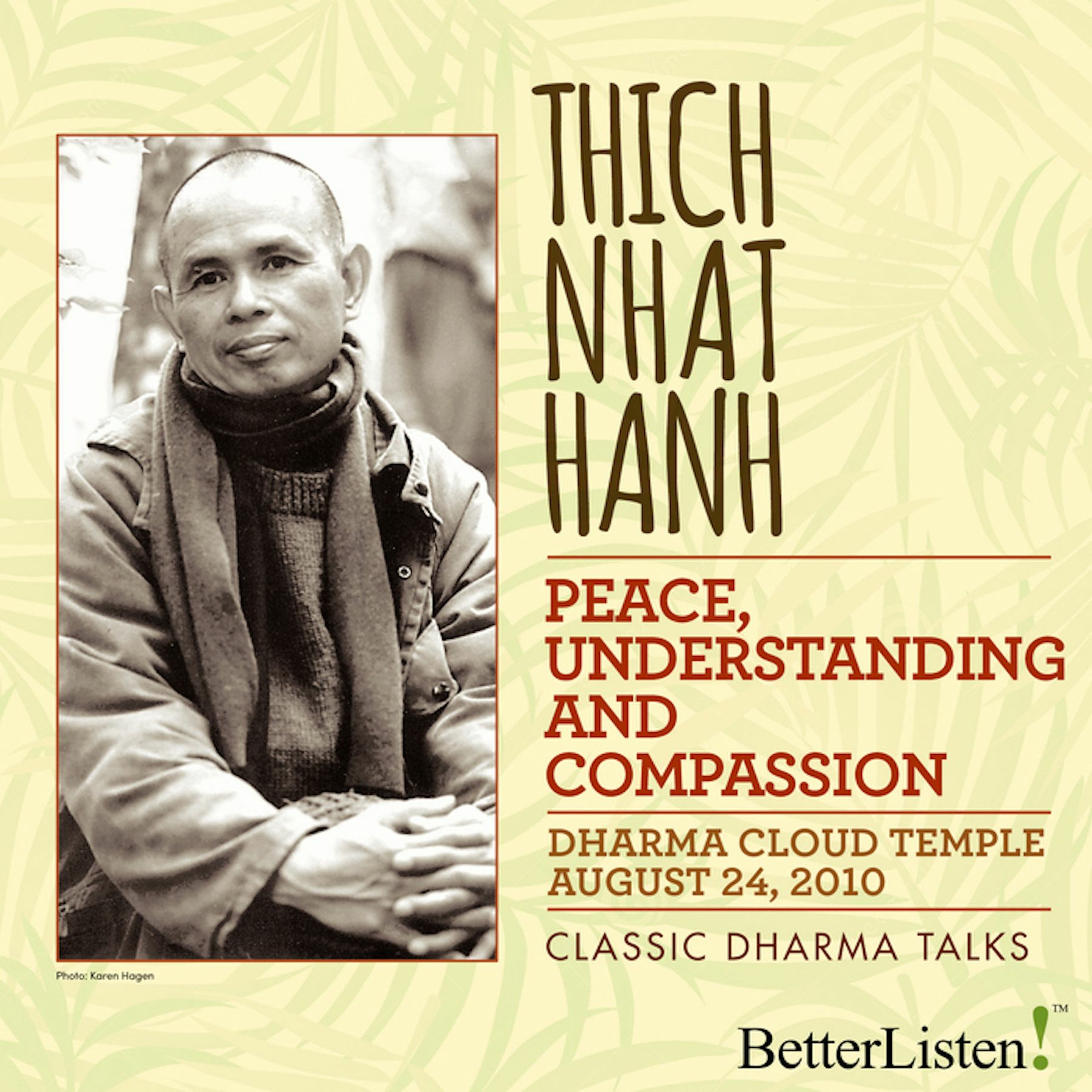 Peace Understanding and Compassion with Thich Nhat Hanh- Preview 2 episode artwork