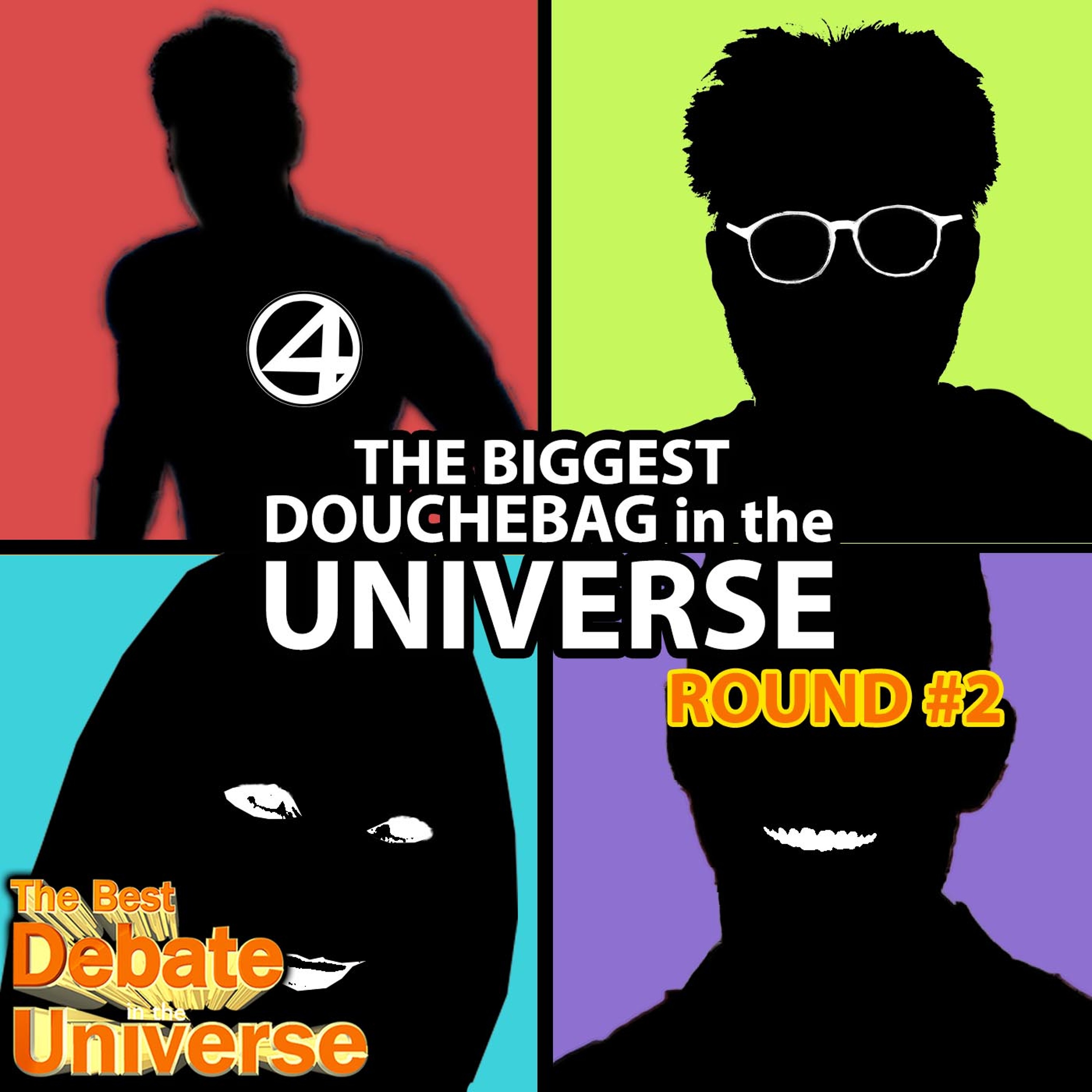 #50 - Biggest Douchebag #2, Marc Andreyko, Rucka, Mikey, Kevin Smith, Paltrow, Literally Hitler episode artwork