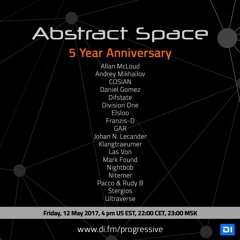 Franzis-D Guest Abstract Space 5 Year Anniversary @ Di.fm - May 12, 2017