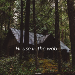 brokken. - House in the woods.