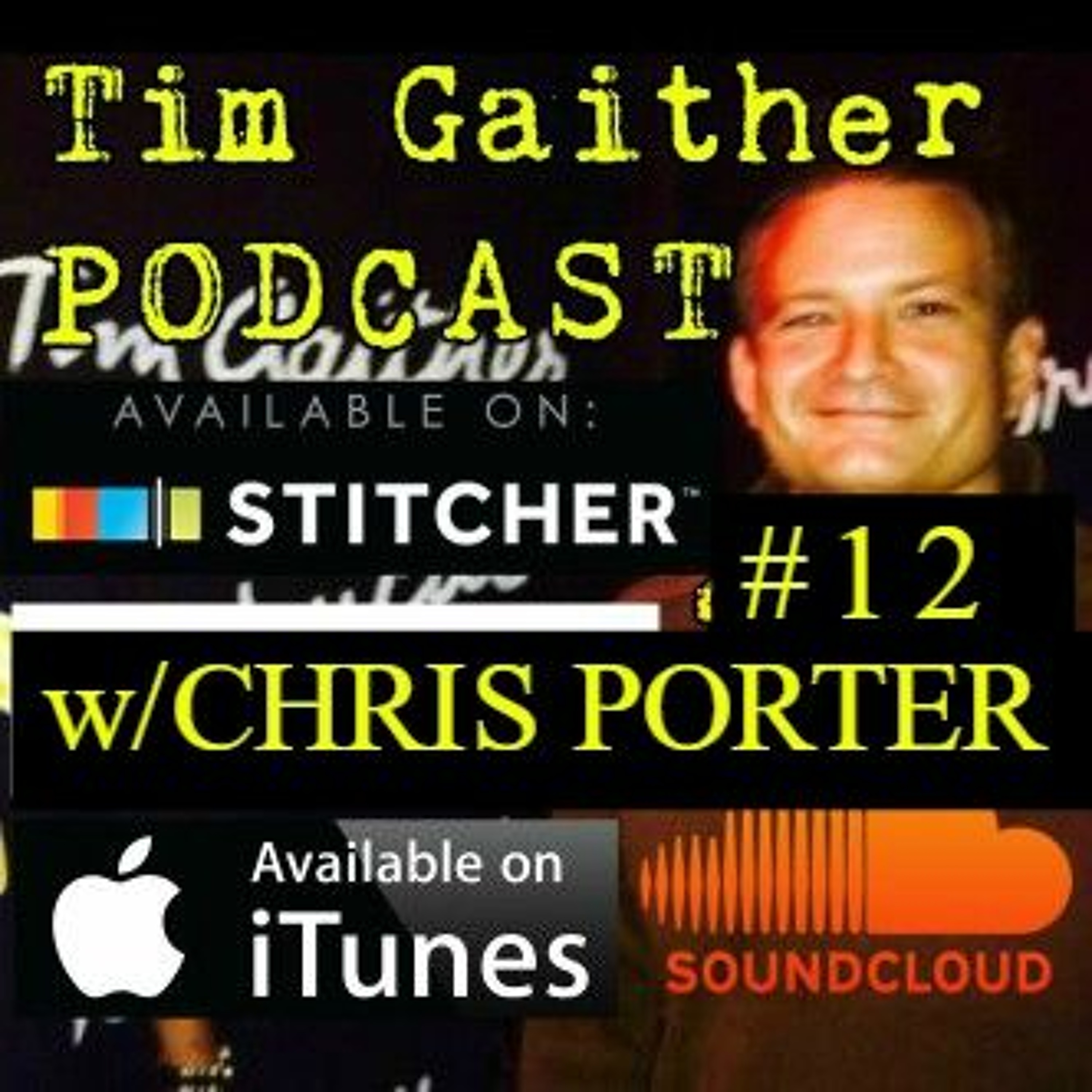 #12 Guest Chris Porter and I relive eating mushrooms before Open Mic & more episode artwork