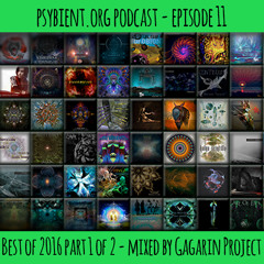 psybient.org podcast episode 11 - Best of 2016 part 1 of 2 mixed by Gagarin Project