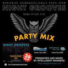 Intelligent Manners - Night Grooves #183 "Promo mix"(16.05.2017)