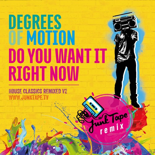 Degrees Of Motion - Do You Want It (Junk Tape Future House Rmx)** FREE D/L Via The Buy Button**