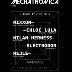Electrodon - Mechatronica @ Sameheads 12.05.17 Live Recordings
