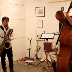Free Improv Saxophone & Double Bass Duo by London / Bennett