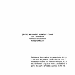mário del nunzio, natacha maurer; 05/2017