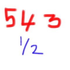 Fem Fire Tre (og en halv)