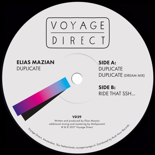 PREMIERE : Elias Mazian - Ride That Ssh...