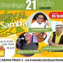 FESTIVAL DE SAMBA- Domingo dia 21 de Maio
