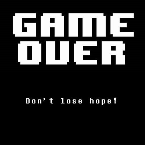 [Undertale] determination but it's a 90s point-and-click game-over screen