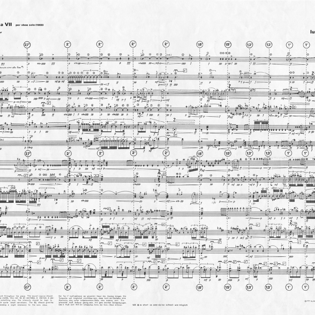 Stream Luciano Berio - Sequenza VII b for Soprano Saxophone by Tae