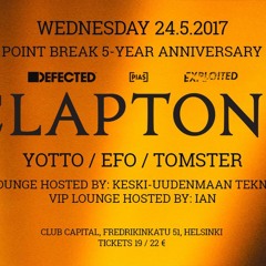 Point Break 5-year anniversary warmup mix