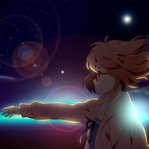 Aitakatta Sora Minori Chihara Kyoukai No Kanata Movie Cover Aitakatta Sora Minori Chihara Kyoukai No Kanata Movie Cover