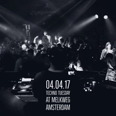 Tony Dee at Melkweg / Techno Tuesday - Amsterdam - 04.04.2017