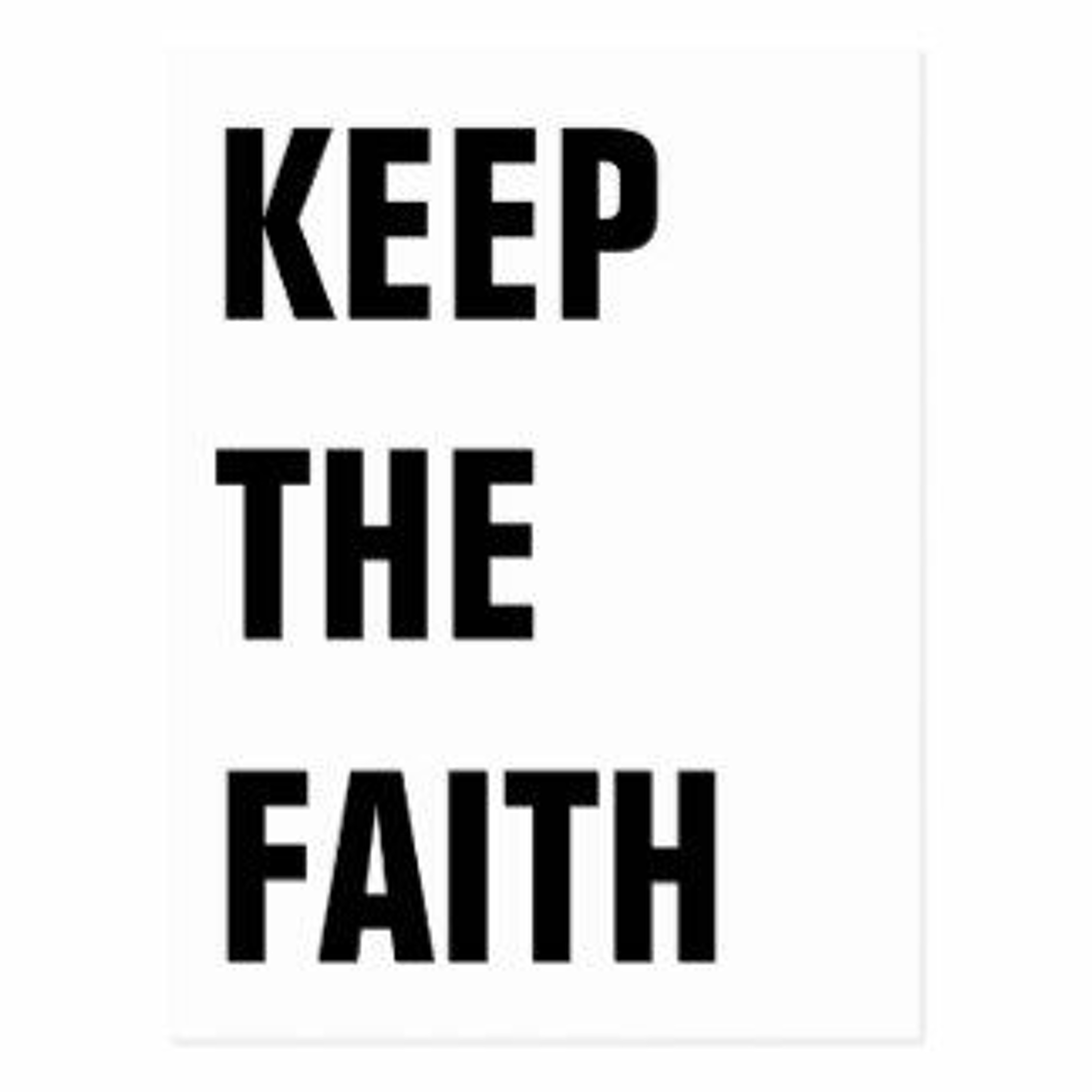 Keep the faith episode artwork