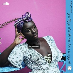 Pretty Girl with Her Hair Wrapped