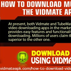 How To Download Music With The Vidmate App