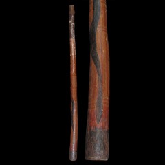 Overtone-present didgeridoo Wandjuk Marika yidaki