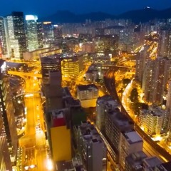 City By Night (Drone View)**FREE DOWNLOAD**