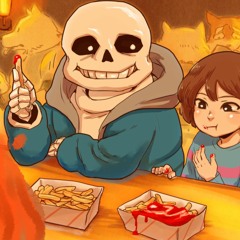 UNDERTALE - sans. theme except it has added effects
