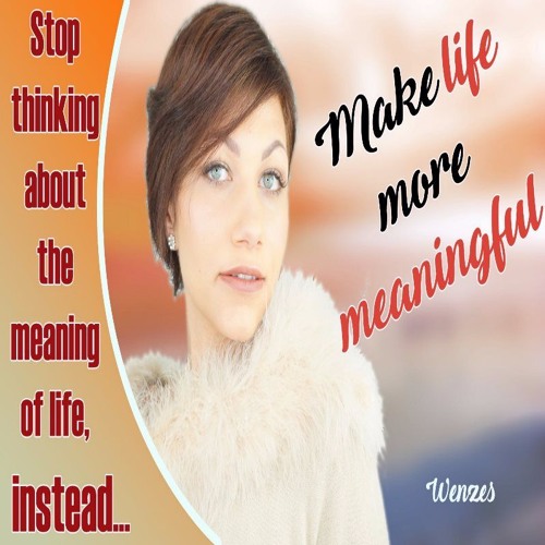 The meaning of life: Stop Looking, rather learn How to Make Life More Meaningful | Wenzes