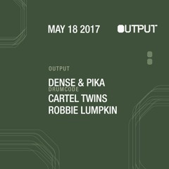 Robbie Lumpkin @OutputClub BK,NY - Opening set for Dense & Pika
