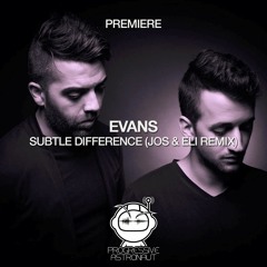 PREMIERE: Evans - Subtle Difference (Jos & Eli Remix) [EIN2]