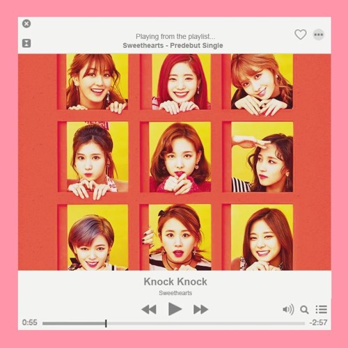 Stream Cover Knock Knock Twice 트와이스 By Sweethearts By Girls United Listen Online For Free On Soundcloud