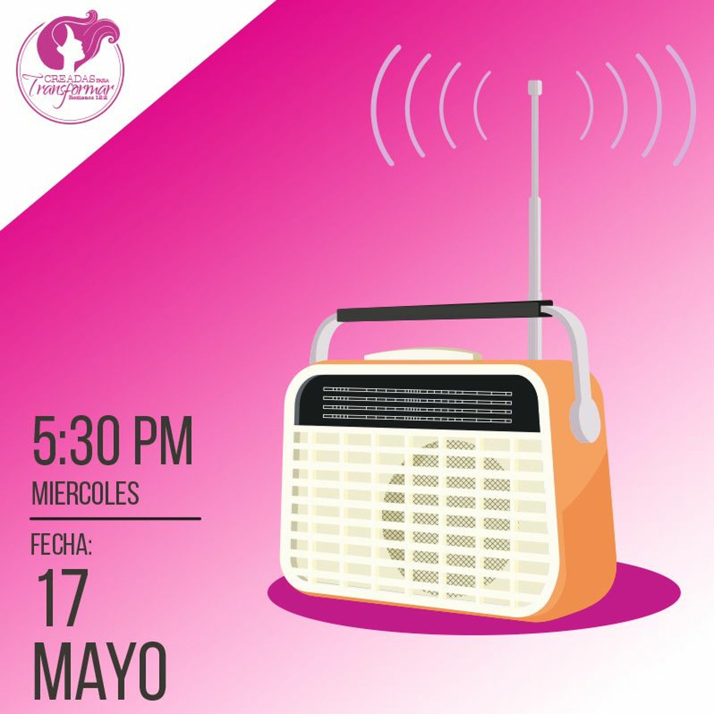 Creadas para Transformar | 17 de Mayo "Conquistar nuestro Destino" episode artwork