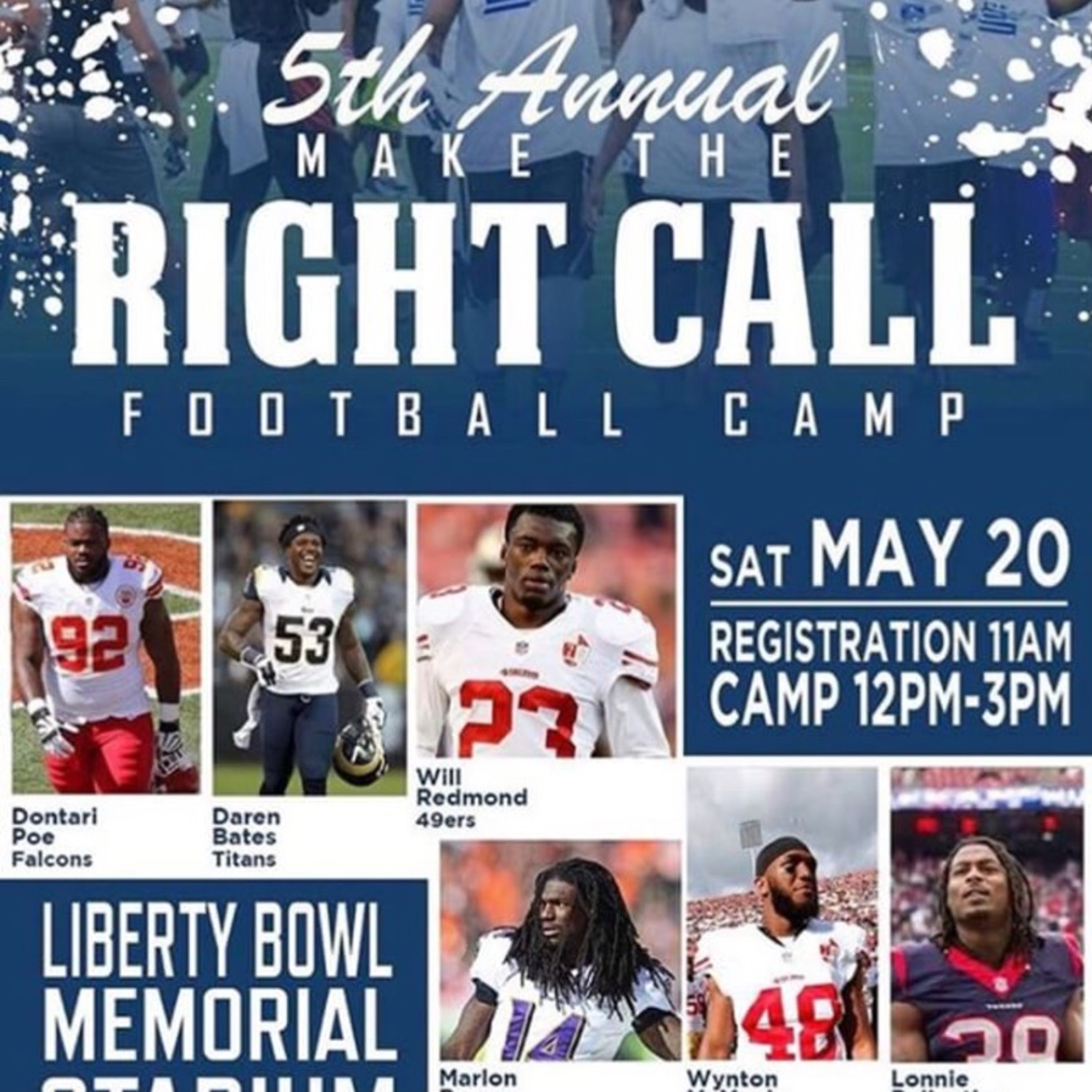 Gene Robinson Talks about 5th Annual "Make The Right Call Football Camp" episode artwork