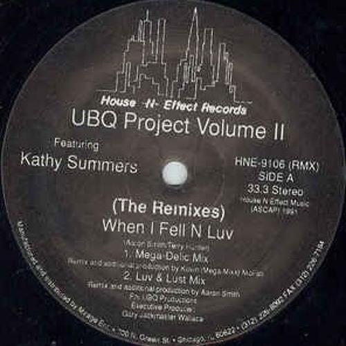 UBQ Project-When I Fell N Luv (Walterino Remode)