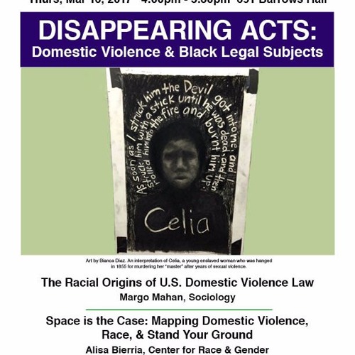 Disappearing Acts: Domestic Violence & Black Legal Subjects
