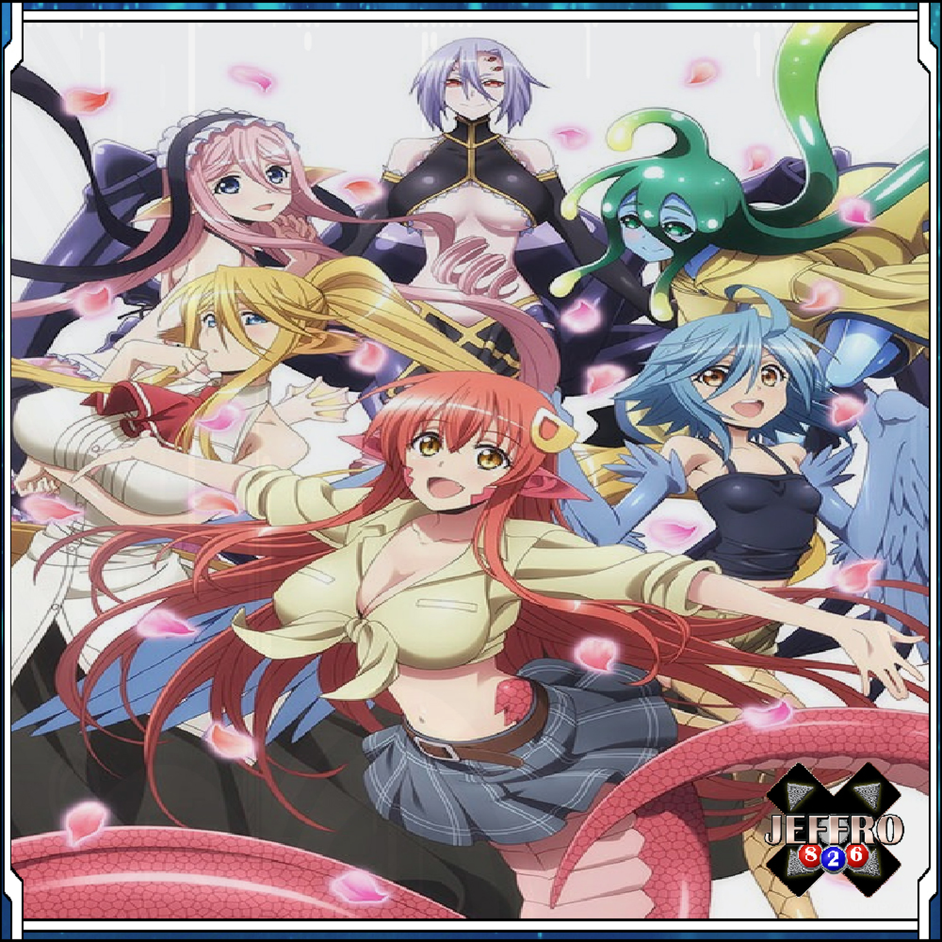 Saikousoku Fall in Love [NC] / Monster Musume [OP] episode artwork