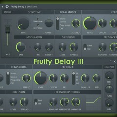 Fruity Delay 3 | Sound Design (Available with FL Studio 12.5 onward)