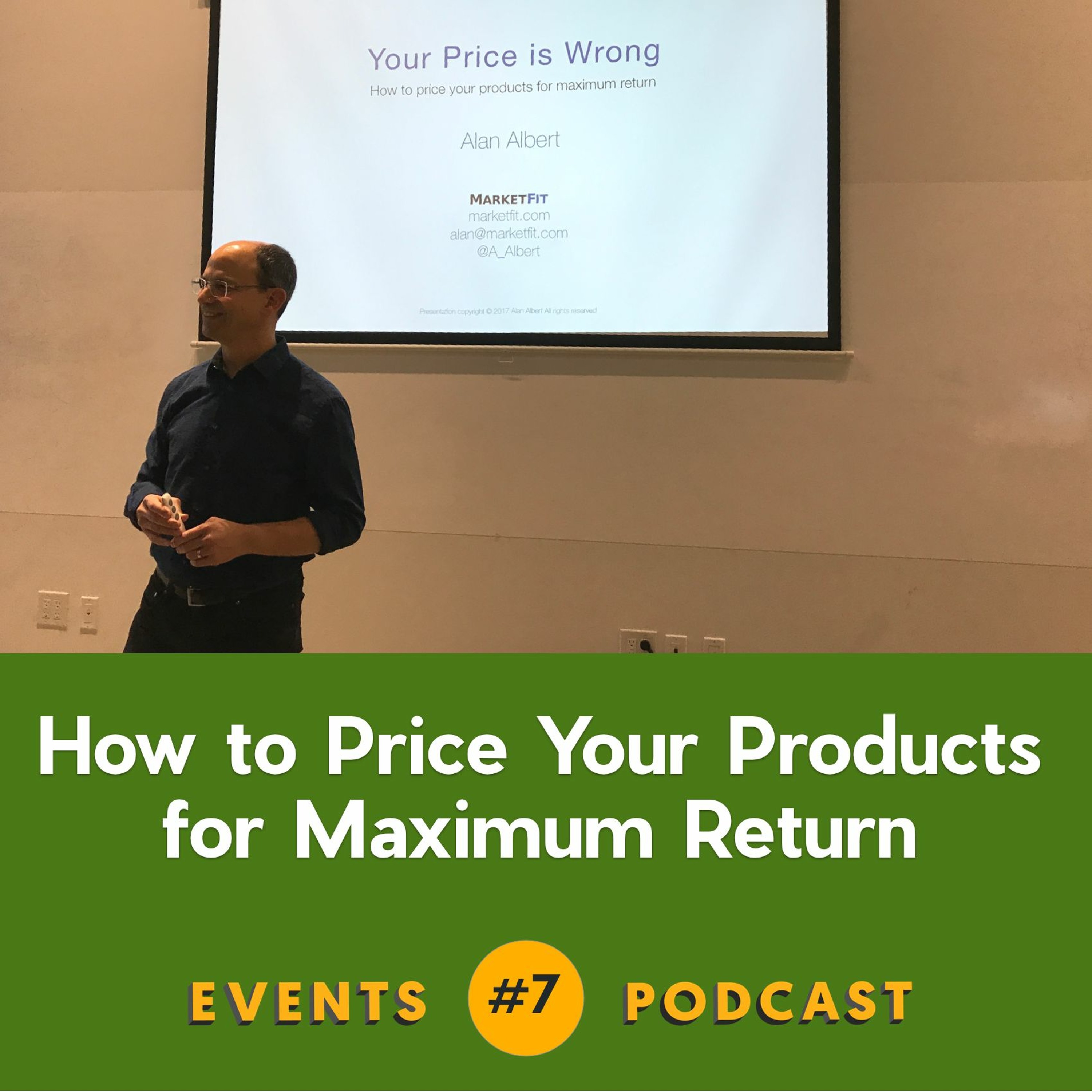 #7 How to Price Your Products for Maximum Return episode artwork
