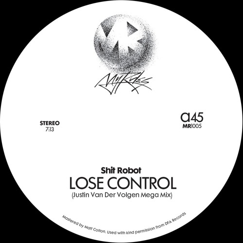 PREMIERE: Shit Robot- Lose Control (Justin Van Der Volgen Mega Mix)
