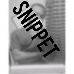 New "Snippet" Song Coming