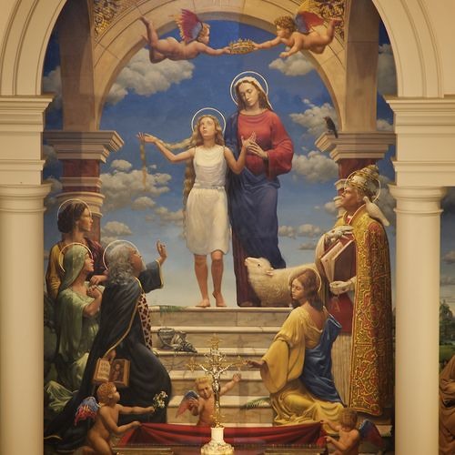 تمجيد القديسة أجنــس