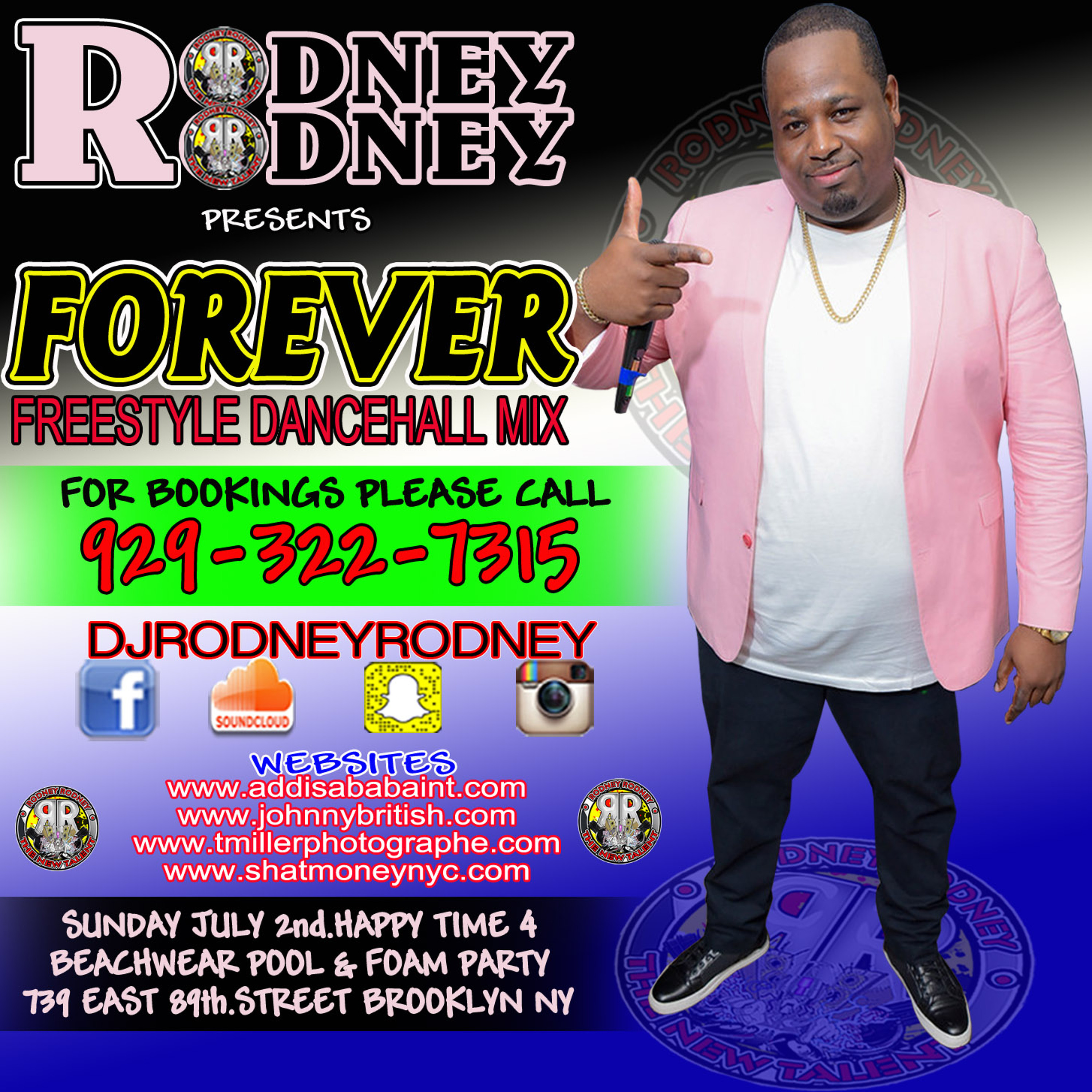 RODNEYRODNEY PRESENTS FOREVER THE BEFORE SUMMER FREESTYLE DANCEHALL MIX episode artwork